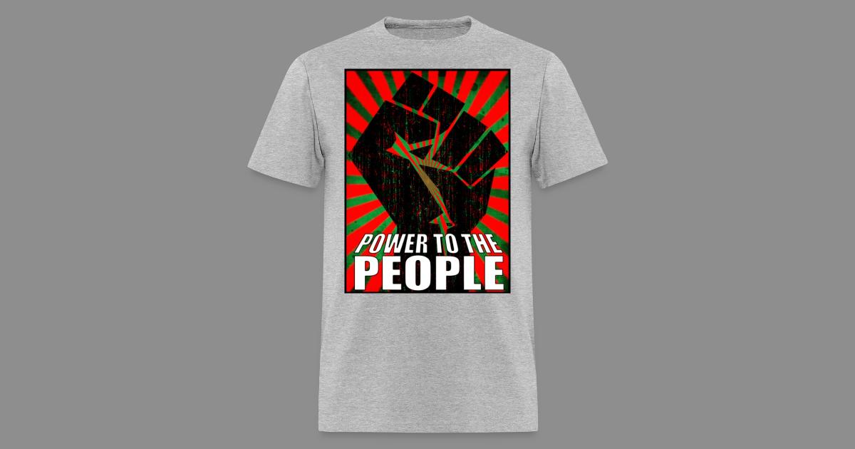power to the people t shirt
